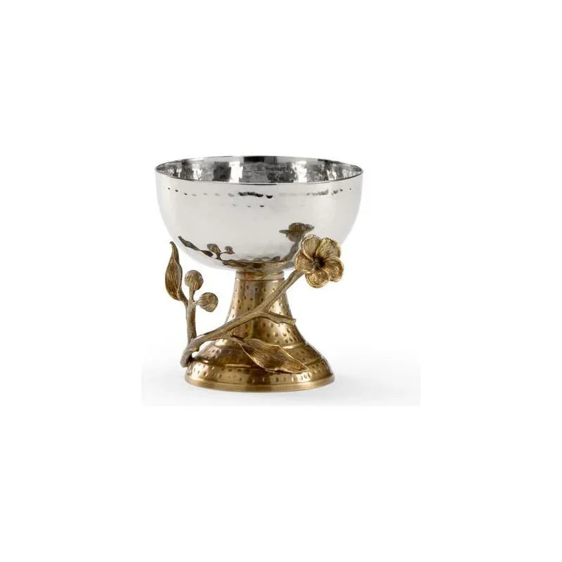 Fresh Stem Brass Pedestal Bowl - LOOMLAN - Wildwood - Boxes & Bowls