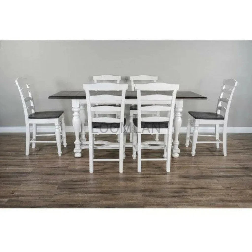 Friendship Farmhouse Dining Table-Dining Tables-Sunny D-LOOMLAN