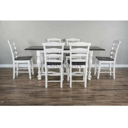 Friendship Farmhouse Dining Table-Dining Tables-Sunny D-LOOMLAN