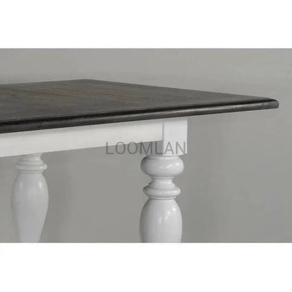 Friendship Farmhouse Dining Table-Dining Tables-Sunny D-LOOMLAN