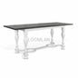 Friendship Farmhouse Dining Table-Dining Tables-Sunny D-LOOMLAN