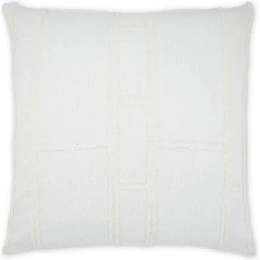Fringeworthy Beach White Large Throw Pillow Insert - LOOMLAN - D.V. Kap - Throw Pillows