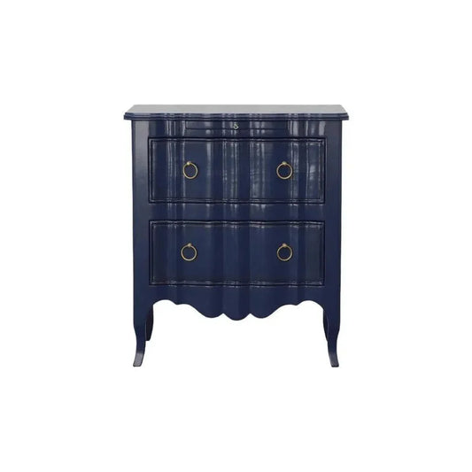Frisco Wood Blue Chest - LOOMLAN - Furniture Classics - Chests