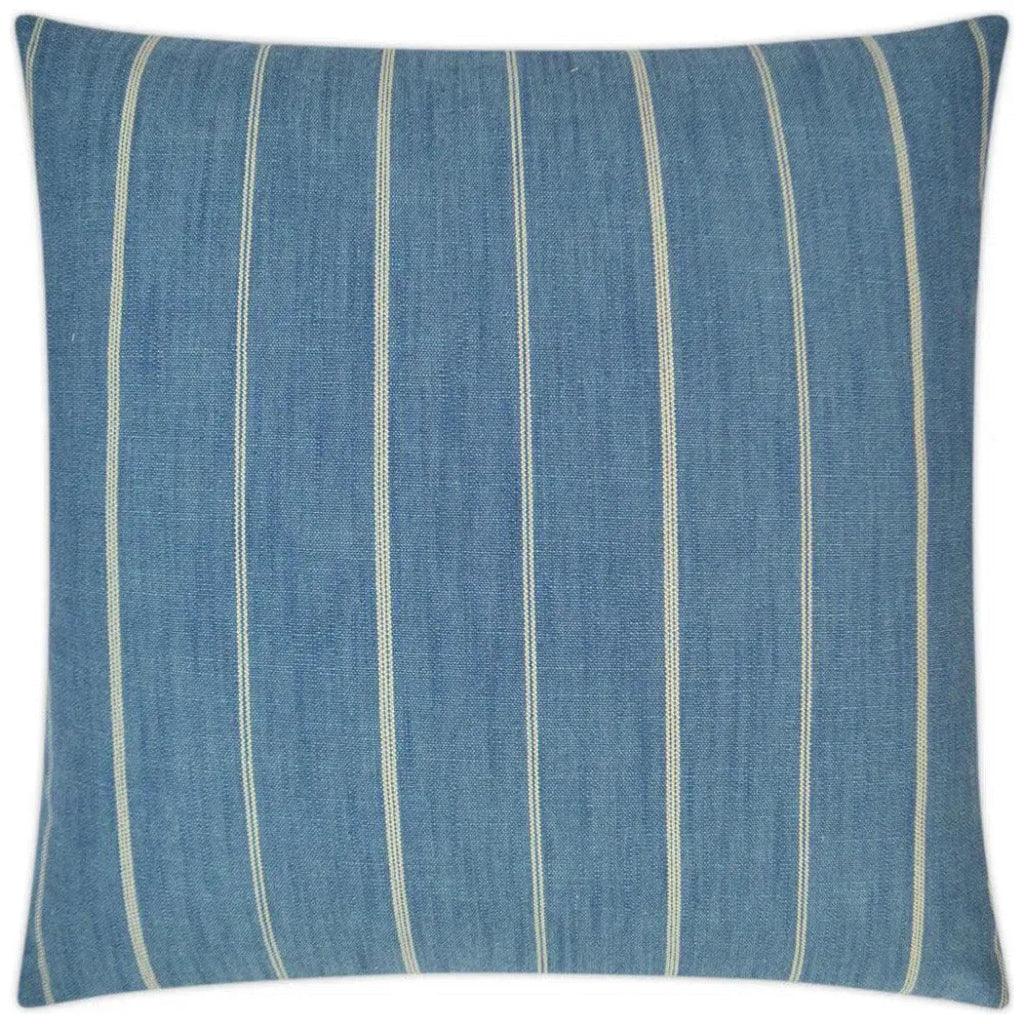 Fritz Indigo Blue Throw Pillow With Insert - LOOMLAN - D.V. Kap - Throw Pillows