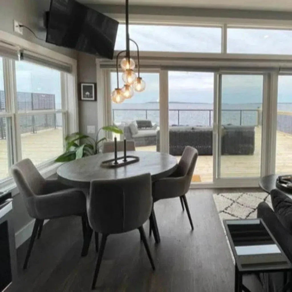 Fritz Performance Fabric Seat Arm Chair 2PC - LOOMLAN - LH Imports - Dining Chairs