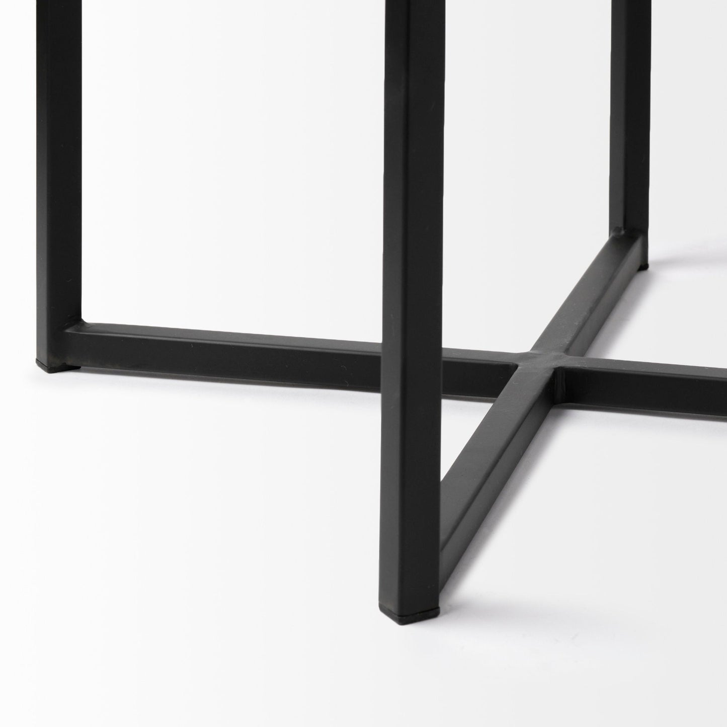 Frodo White Fabric Bar Stool