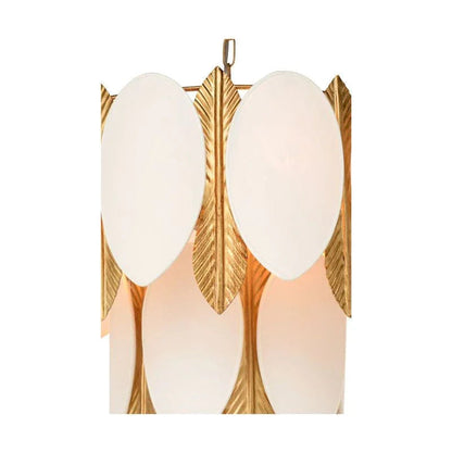 Frondeggiare Gold Leaf Design Chandelier - LOOMLAN - Wildwood - Chandeliers
