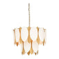 Frondeggiare Gold Leaf Design Chandelier - LOOMLAN - Wildwood - Chandeliers