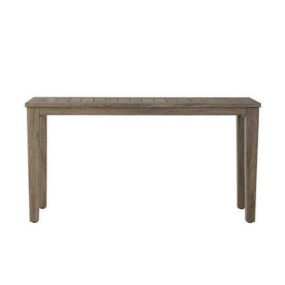 Frontier Aluminum Outdoor Console Table-Outdoor Console Tables-Lloyd Flanders-LOOMLAN