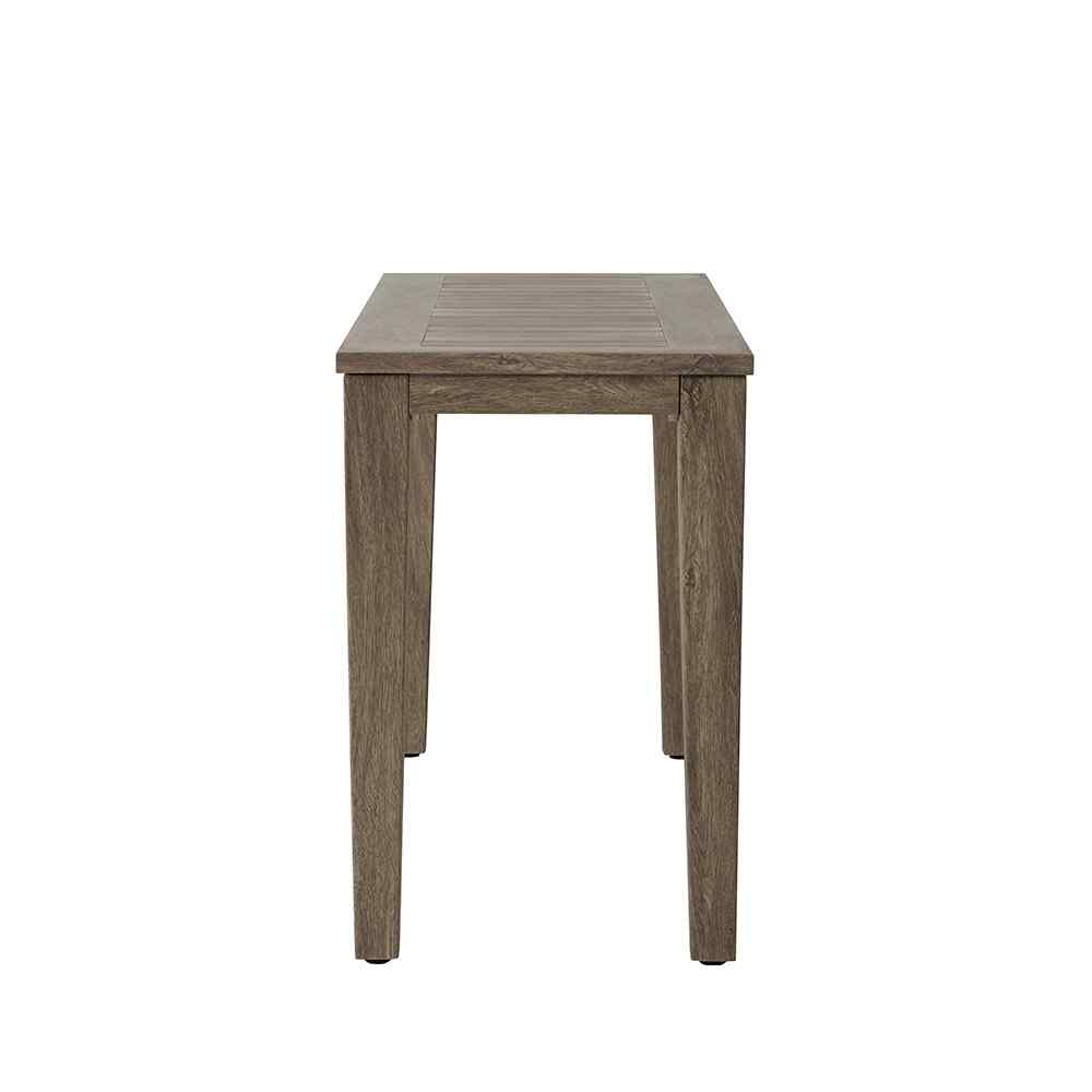 Frontier Aluminum Outdoor Console Table-Outdoor Console Tables-Lloyd Flanders-LOOMLAN