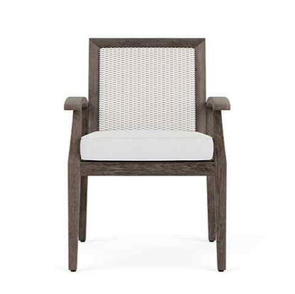 Frontier Aluminum Outdoor Dining Armchair-Outdoor Dining Chairs-Lloyd Flanders-LOOMLAN