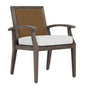 Frontier Aluminum Outdoor Dining Armchair-Outdoor Dining Chairs-Lloyd Flanders-LOOMLAN