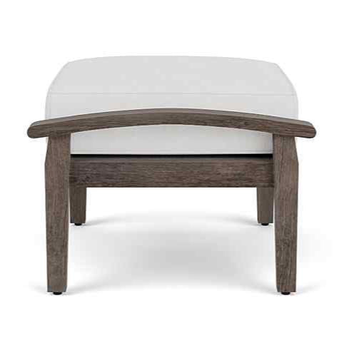 Frontier Aluminum Outdoor Ottoman-Outdoor Ottomans-Lloyd Flanders-LOOMLAN