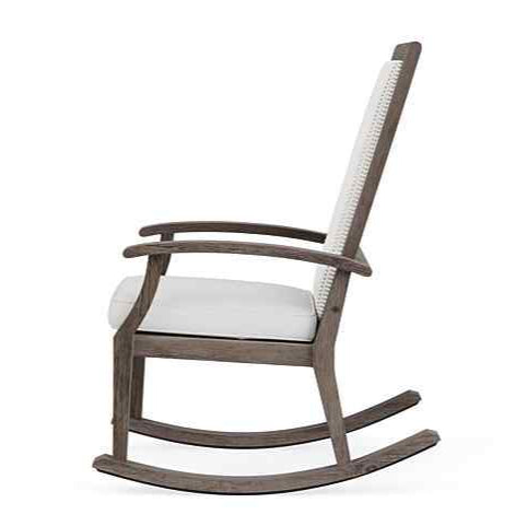 Frontier High Back Porch Outdoor Rocker-Outdoor Accent Chairs-Lloyd Flanders-LOOMLAN