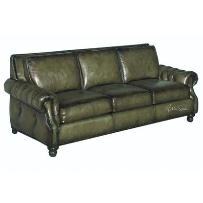 Frontier Leather Couch Made in the USA - LOOMLAN - Uptown Sebastian - Sofas & Loveseats