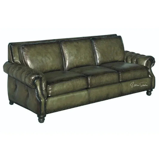 Frontier Leather Couch Made in the USA - LOOMLAN - Uptown Sebastian - Sofas & Loveseats