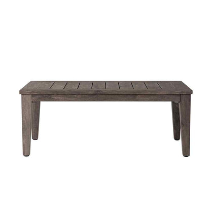 Frontier Rectangular Outdoor Cocktail Table-Outdoor Coffee Tables-Lloyd Flanders-LOOMLAN