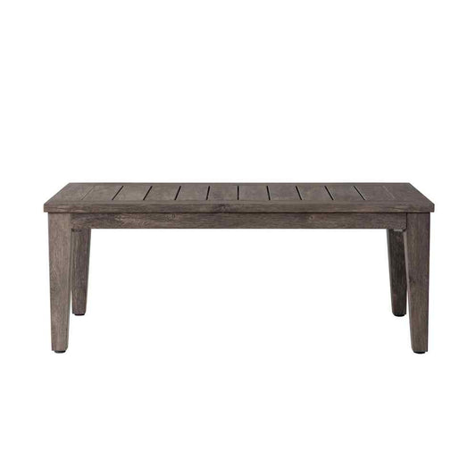 Frontier Rectangular Outdoor Cocktail Table-Outdoor Coffee Tables-Lloyd Flanders-LOOMLAN