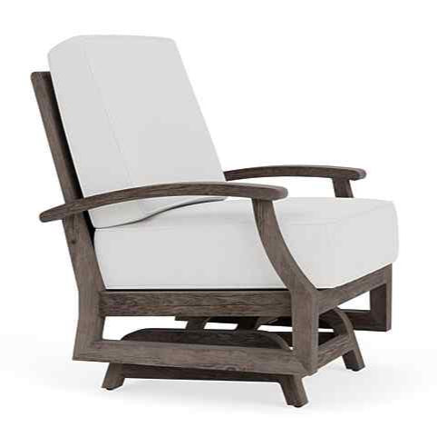 Frontier Spring Aluminum Outdoor Rocker-Outdoor Accent Chairs-Lloyd Flanders-LOOMLAN