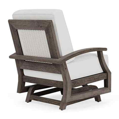 Frontier Spring Aluminum Outdoor Rocker-Outdoor Accent Chairs-Lloyd Flanders-LOOMLAN