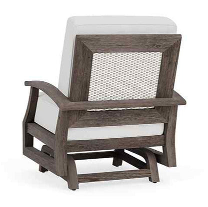 Frontier Spring Aluminum Outdoor Rocker-Outdoor Accent Chairs-Lloyd Flanders-LOOMLAN