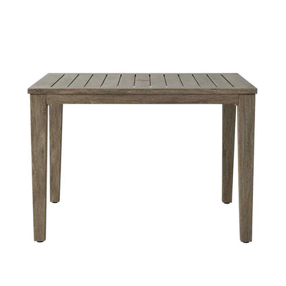 Frontier Square Umbrella Outdoor Dining Table-Outdoor Dining Tables-Lloyd Flanders-LOOMLAN