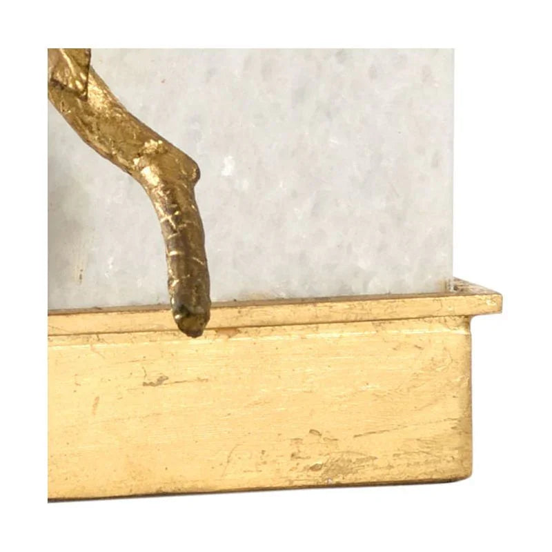 Fujian Gold Branch And Stone Base Table Lamp - LOOMLAN - Wildwood - Table Lamps