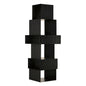 Fujimoto Steel Black Etagere-Etageres-Noir-LOOMLAN
