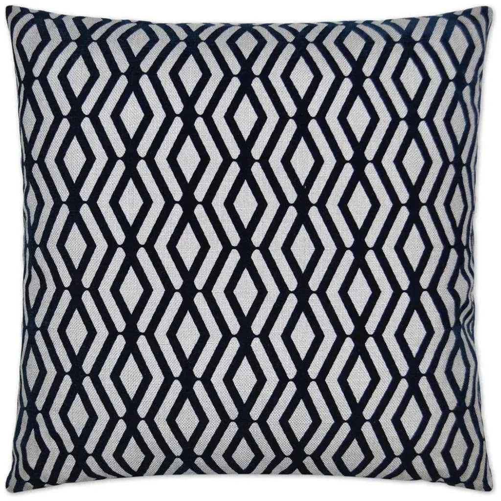 Fulcrum Navy Blue Throw Pillow With Insert - LOOMLAN - D.V. Kap - Throw Pillows
