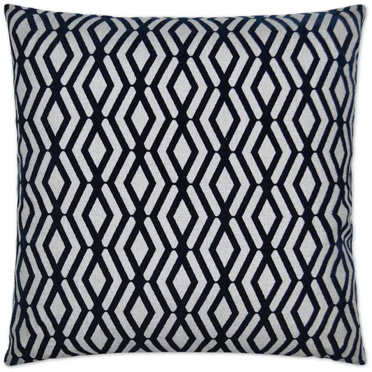 Fulcrum Navy Blue Throw Pillow With Insert - LOOMLAN - D.V. Kap - Throw Pillows