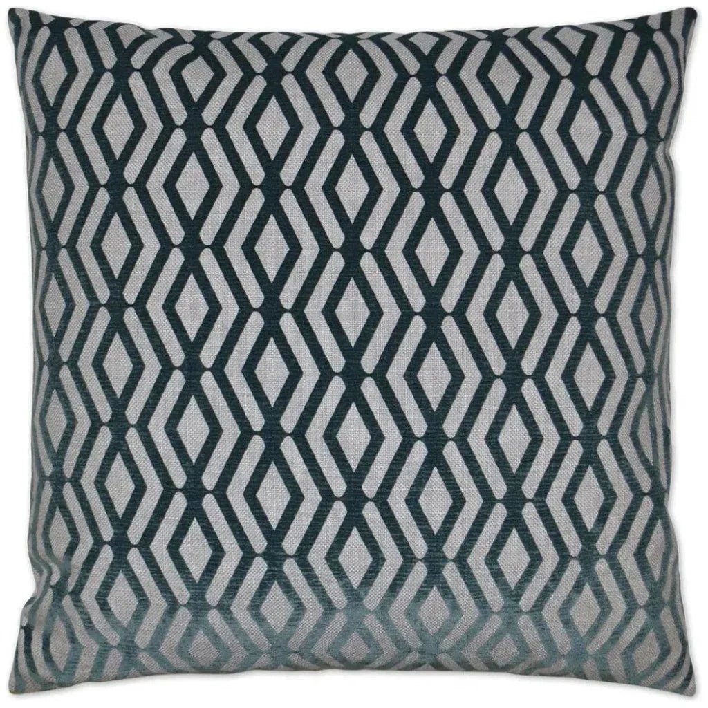 Fulcrum Ocean Blue Throw Pillow With Insert - LOOMLAN - D.V. Kap - Throw Pillows