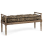 Fullerton Jute Patterned Top Bedroom Bench
