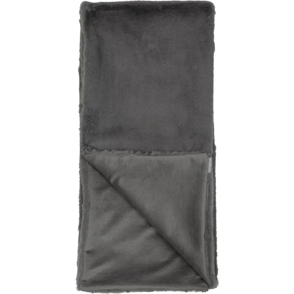 Furocious Throw - Steel - LOOMLAN - D.V. Kap - Throw Blankets