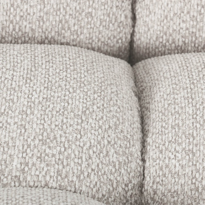 Fusion Off White Soft Fabric Sofa
