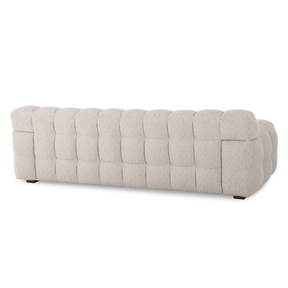 Fusion Off White Soft Fabric Sofa