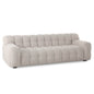 Fusion Off White Soft Fabric Sofa