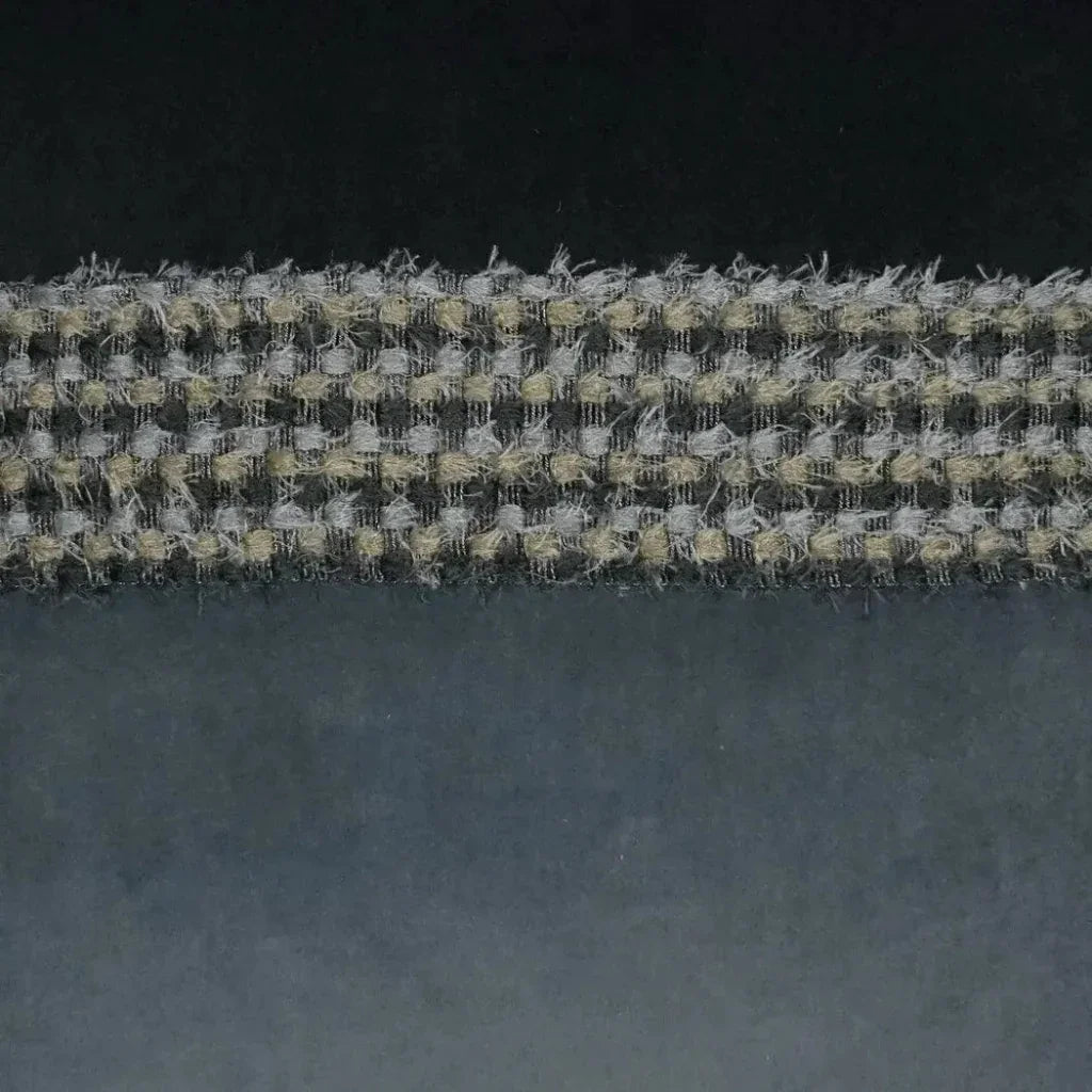 Fuzzy Graphite Band Tan Taupe Large Throw Pillow Insert - LOOMLAN - D.V. Kap - Throw Pillows