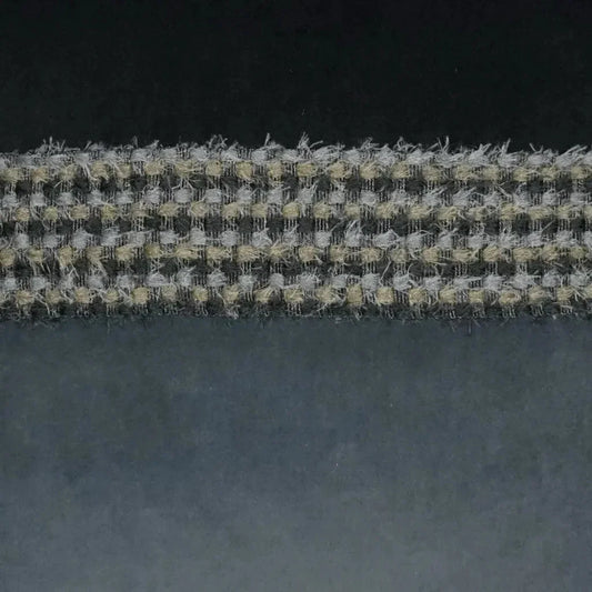 Fuzzy Graphite Band Tan Taupe Large Throw Pillow Insert - LOOMLAN - D.V. Kap - Throw Pillows