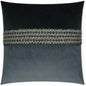Fuzzy Graphite Band Tan Taupe Large Throw Pillow Insert - LOOMLAN - D.V. Kap - Throw Pillows