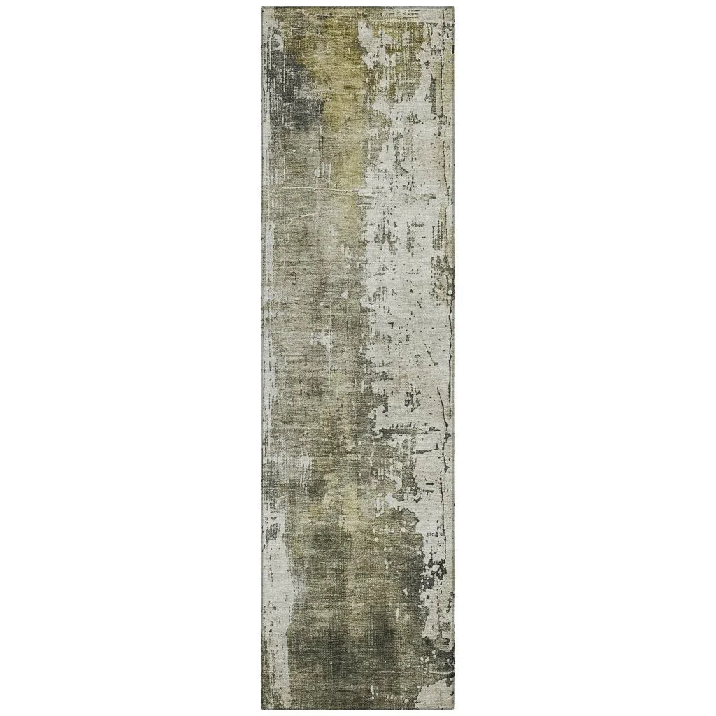 Fyerra Gray Washable Indoor - Outdoor Rug - LOOMLAN - LOOMLAN Rugs - Outdoor Rugs