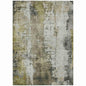 Fyerra Gray Washable Indoor - Outdoor Rug - LOOMLAN - LOOMLAN Rugs - Outdoor Rugs