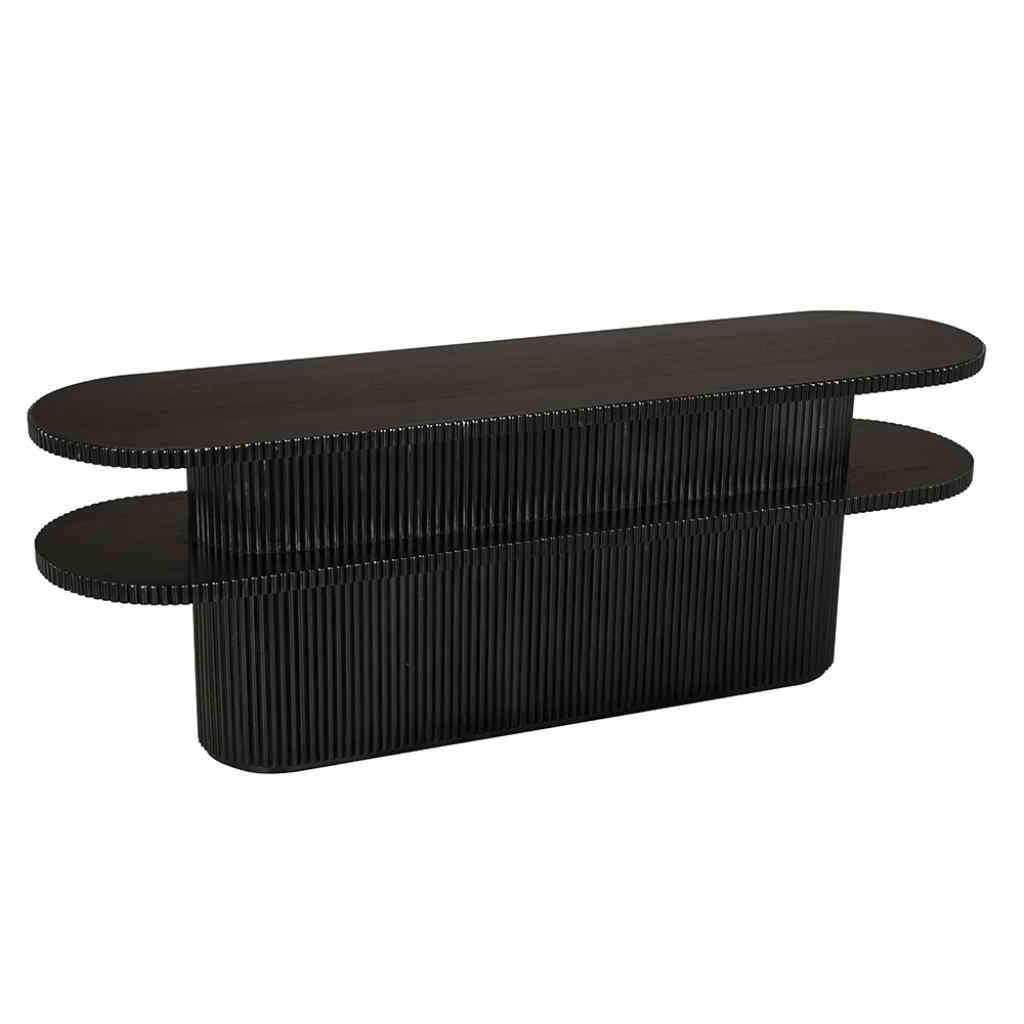 Parker Wooden Black Console Table