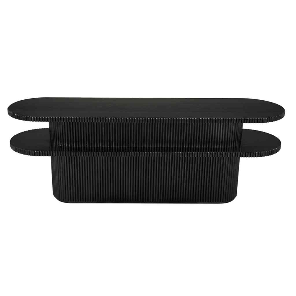 Parker Wooden Black Console Table