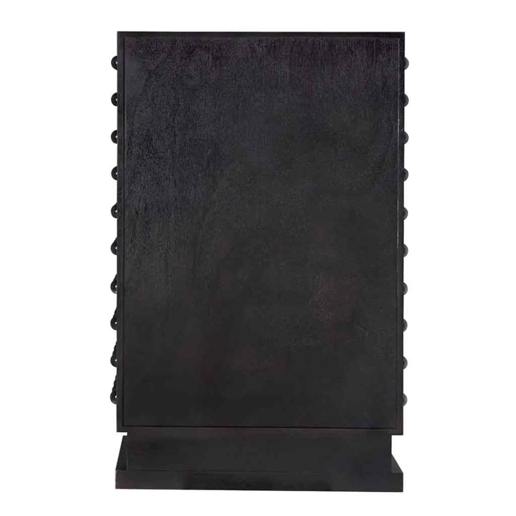 Didier Five Drawers Black Chest