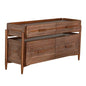 Savino Four Drawers Wood Sideboard