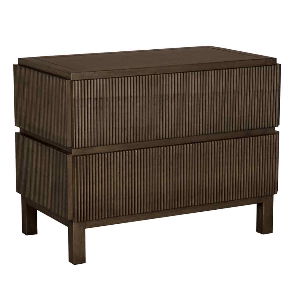 Plato Four Drawers Wood Chest