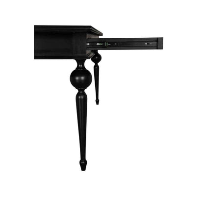 Kingsley Partner Two Drawers Wood Desk