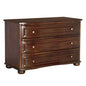 Lauren Three Drawers Wood Dresser
