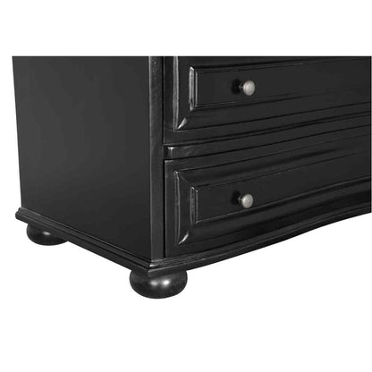 Lauren Three Drawers Wood Dresser