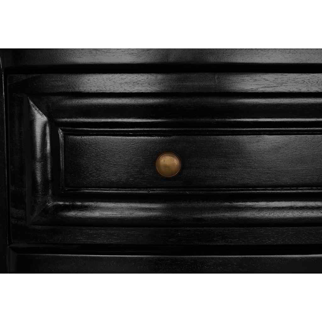 Lauren Three Drawers Wood Dresser